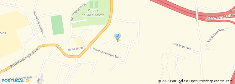 Mapa de Rua das Agras Novas