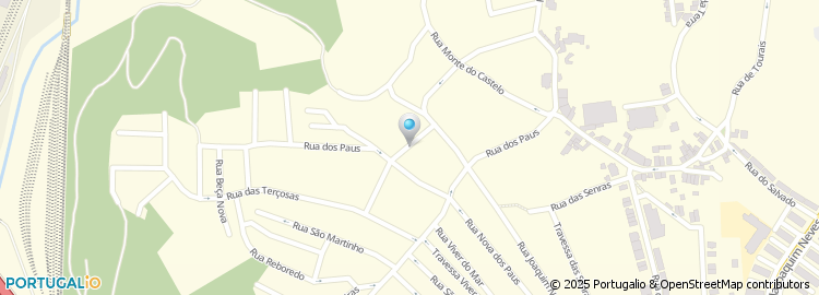 Mapa de Rua das Maroças