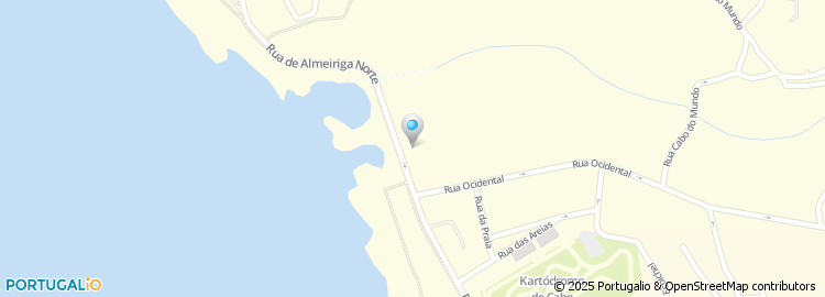 Mapa de Rua de Almeiriga Norte