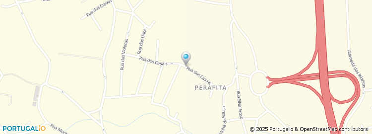 Mapa de Rua de Casais