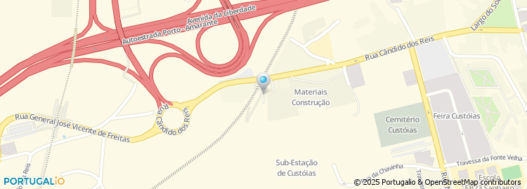 Mapa de Rua das Covelas