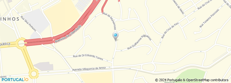 Mapa de Rua de Monserrate