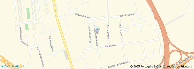 Mapa de Rua de Mormugão
