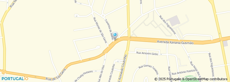 Mapa de Rua de São Gens