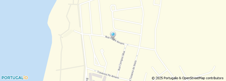 Mapa de Rua do Padre Amaro