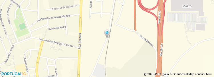 Mapa de Rua Dom Frei Álvaro Pinto