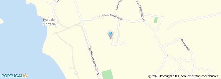 Mapa de Rua dos Campos Verdes