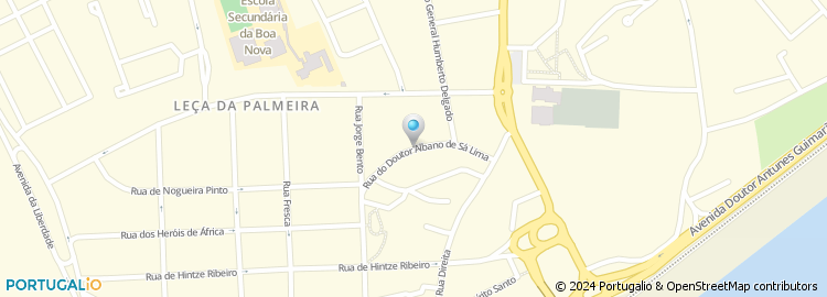 Mapa de Rua Doutor Albano de Sá Lima