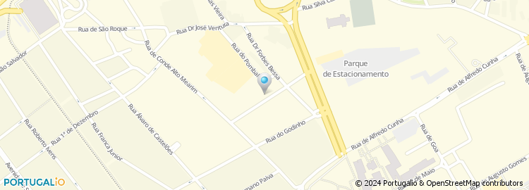 Mapa de Rua Doutor Filipe Coelho