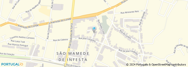 Mapa de Rua Doutor Vilar Machado