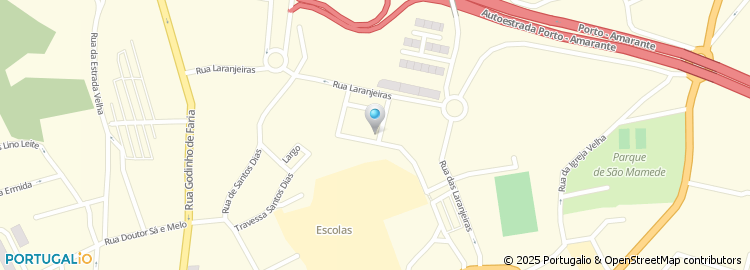 Mapa de Rua Futebol Clube de Infesta