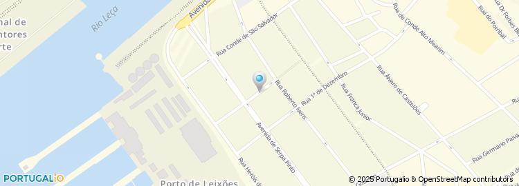 Mapa de Rua Gago Coutinho