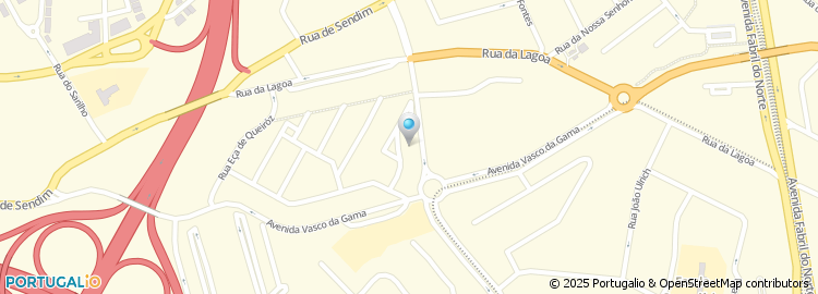 Mapa de Rua Gonçalves Crespo