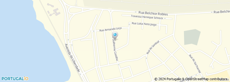 Mapa de Rua Guilherme Castilho
