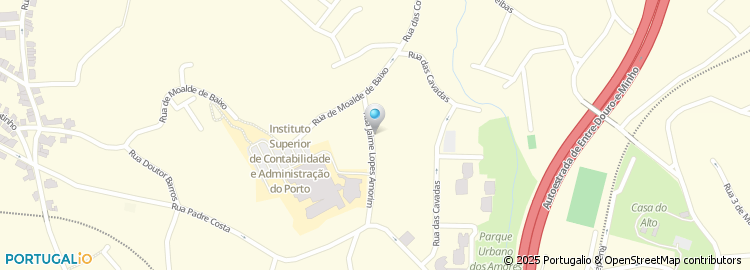 Mapa de Rua Jaime Lopes Amorim