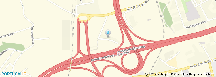 Mapa de Rua João Paulo Ii