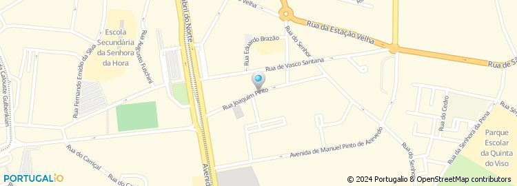 Mapa de Rua Joaquim Pinto