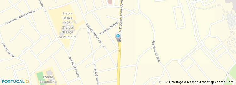 Mapa de Rua Miguel Martins