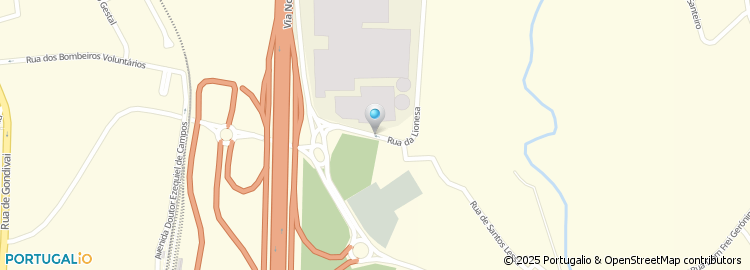 Mapa de Rua Monte das Pintas