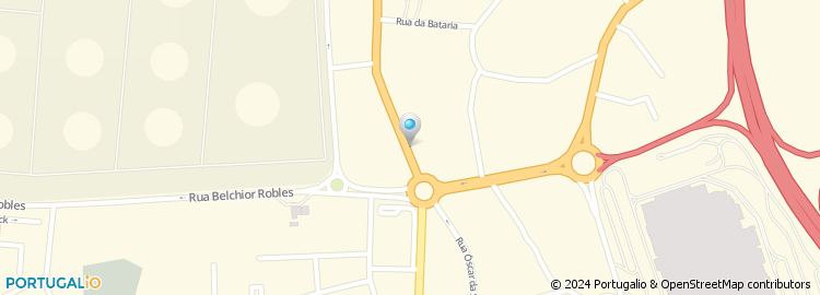 Mapa de Rua Óscar da Silva