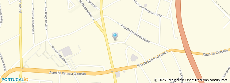 Mapa de Rua Padre Manuel Bernardes