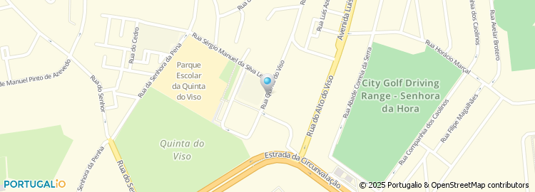 Mapa de Rua Quinta do Viso