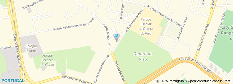 Mapa de Rua Senhora da Penha