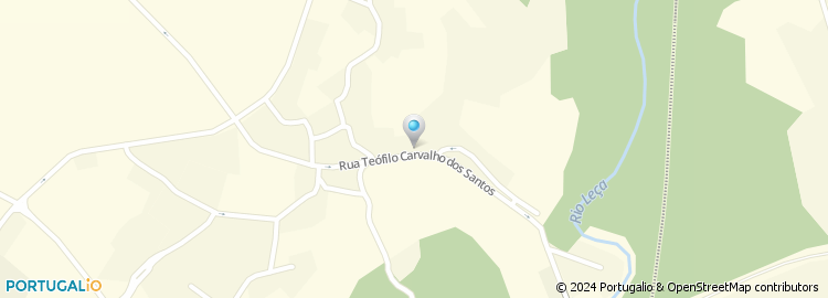 Mapa de Rua Teófilo Carvalho dos Santos