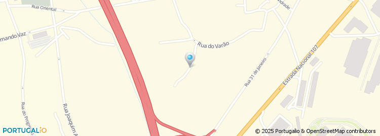 Mapa de Travessa da Carregada