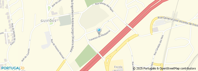 Mapa de Travessa da Madalena