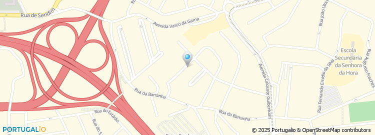 Mapa de Travessa das Amoreiras
