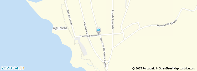 Mapa de Travessa do Areal