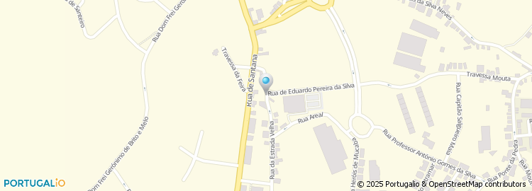 Mapa de Travessa do Gestal