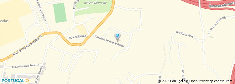 Mapa de Travessa Henrique Bravo