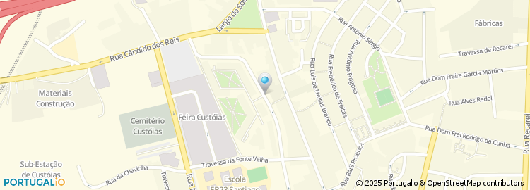 Mapa de Travessa Júlio César da Silva