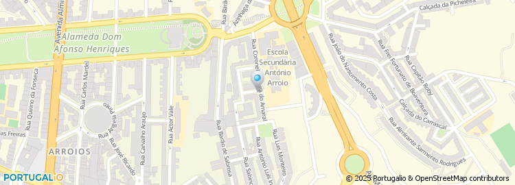 Mapa de Maximiano Moreira Santos