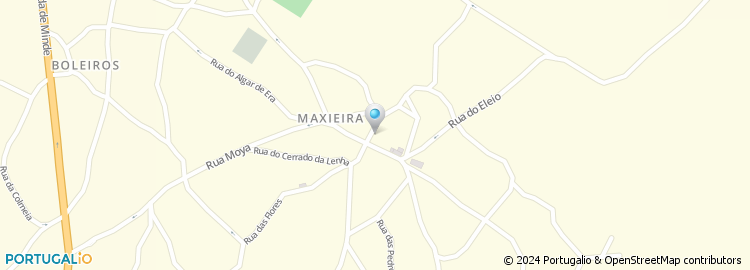 Mapa de Maxivil - Construção Civil da Maxieira, Unipessoal Lda