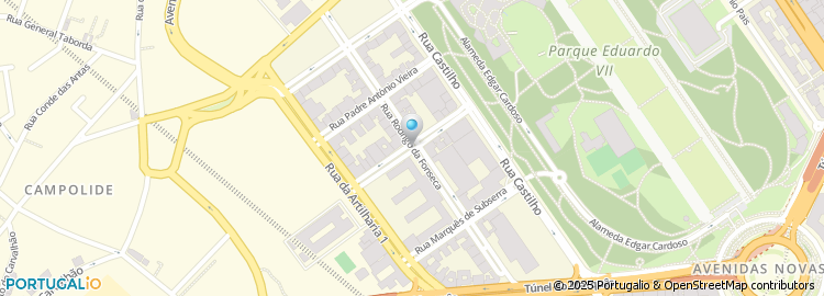 Mapa de Mcr - Radiofonia e Publicidade, Unip.,,S.A