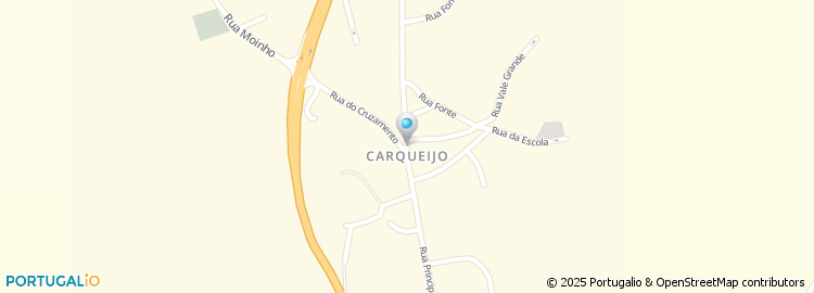 Mapa de Carqueijo