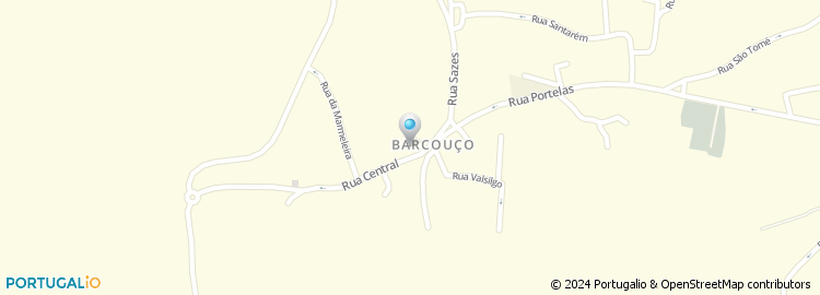 Mapa de Estrada de Barcouço