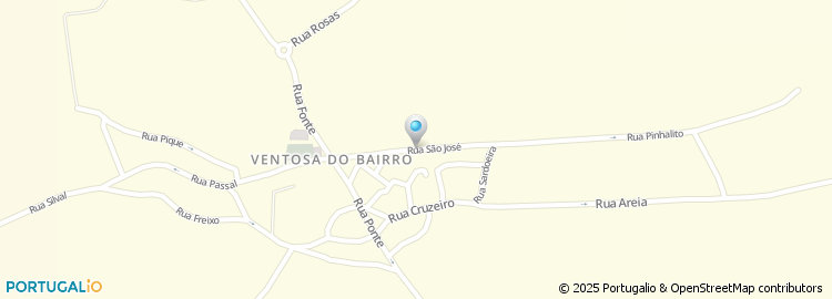 Mapa de Largo do Areal