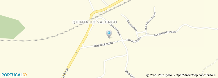 Mapa de Quinta do Valongo