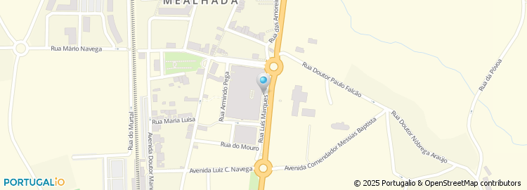 Mapa de Rua Luís Marques