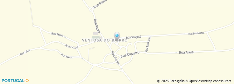 Mapa de Travessa de São José