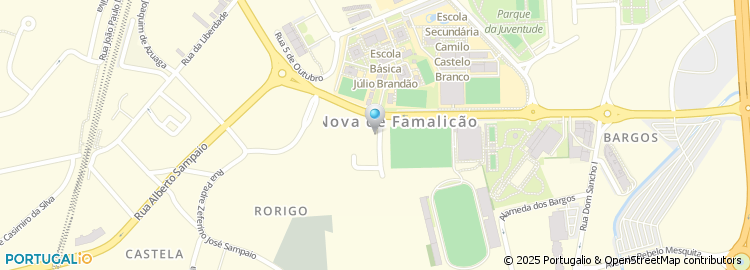 Mapa de Mecasun - Comércio e Representação de Materiais e Equipamentos Electromecânicos, Lda