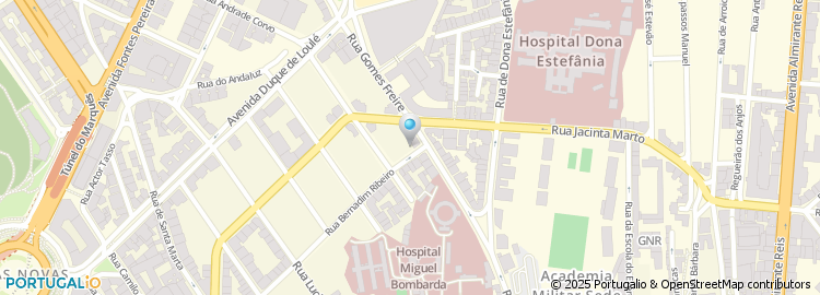 Mapa de Mecfn - Arquitectos, Lda