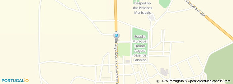 Mapa de Avenida Gago Coutinho e Sacadura Cabral