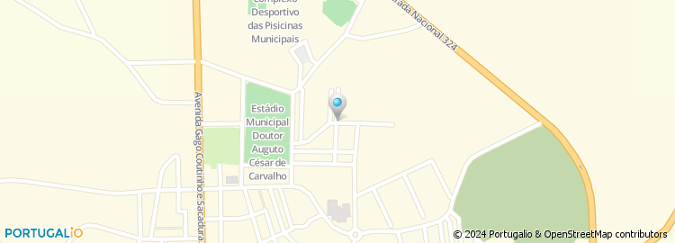 Mapa de Avenida Professor Adriano Vasco Rodrigues