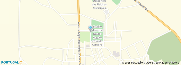 Mapa de Rua António Carneiro