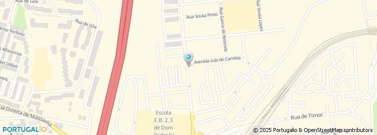 Mapa de Medicom - Centro Medico de Queluz Ocidental, Lda